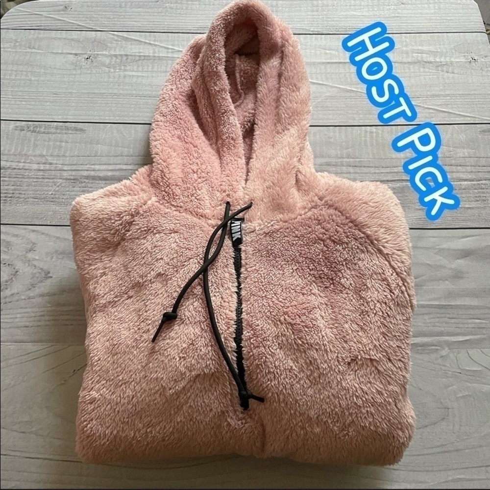 ✅6x Host Pick✅ PINK Victoria’s Secret Fleece Jacket, Small
